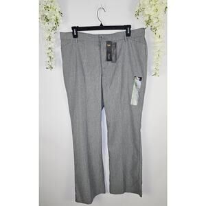Lee Flex Motion Regular Fit Trouser Women’s Size 18 Medium Ash Heather Gray Work